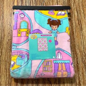 Polly Pocket Soft Throw Blanket Multicolor 50x70”